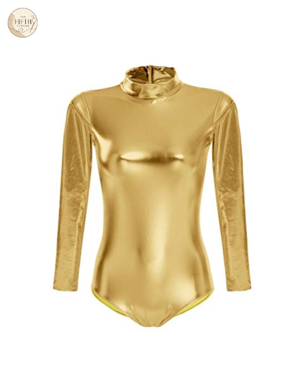 Long Sleeve Turtleneck Leotard Bodysuit for Gymnastics Dance